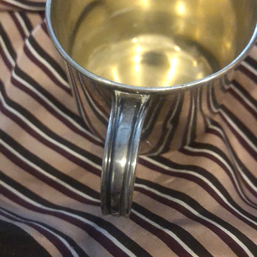 Sterling Silver Baby Cup Tiffany’s. No engraving